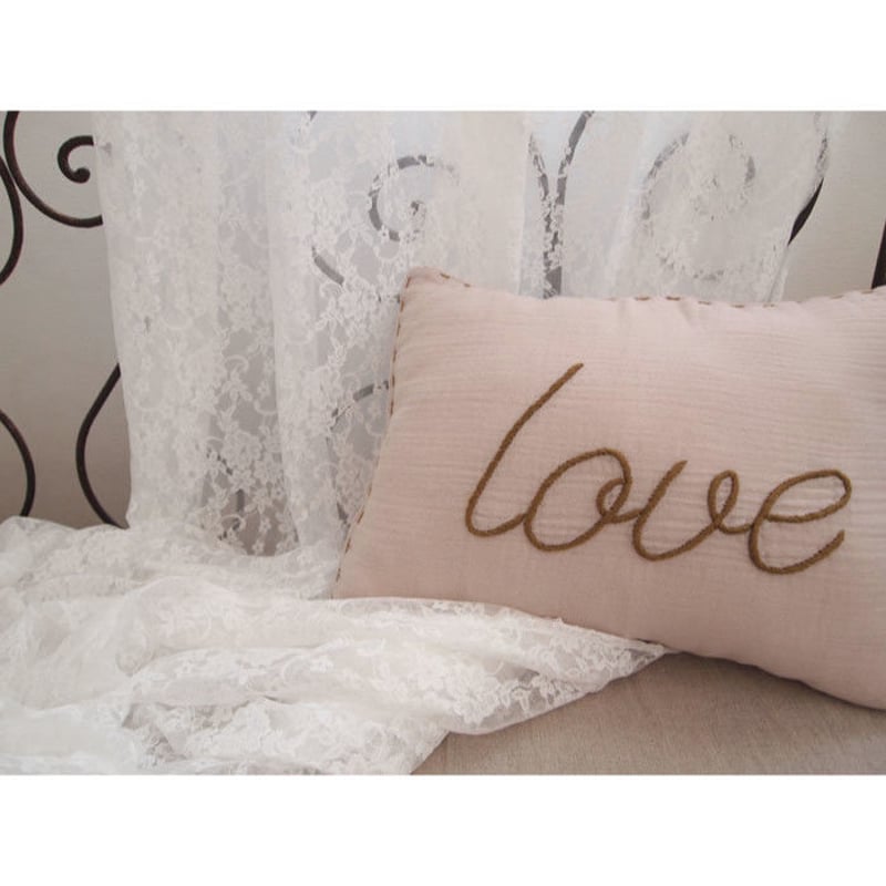 Numero74 ヌメロ74 Message cushion pastel メッセージクッシ
