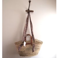 Souk Souk マルシェバッグ　withショルダー　レース　M