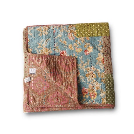 en fil d'Indienne オンフィルダンディエンヌ マルチキルトカバー Jaipur hiver 160x160