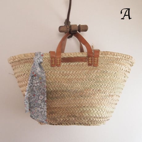 Souk Souk マルシェバッグ　withショルダー　L