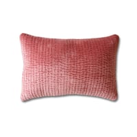 【ネコポス対応可】/en fil d'Indienne クッションカバー Vague rose 30x45【中材なし】
