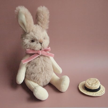 ciel étoilé  オリジナル rabbit 洋服付き  brown