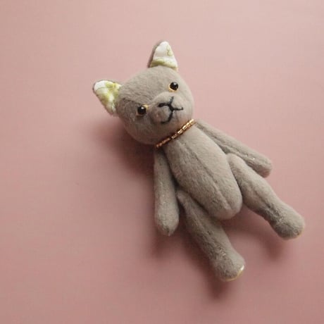 ciel étoilé  オリジナル キーホルダーF　cat　キーチェーン付