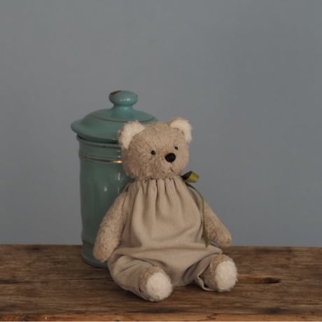ciel étoilé  オリジナル Teddybear beige with オーバーオール