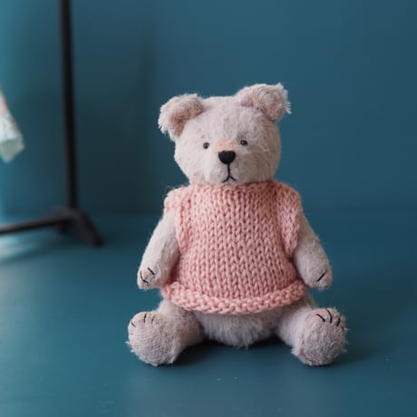 ciel étoilé  オリジナル teddybear with clothes pink