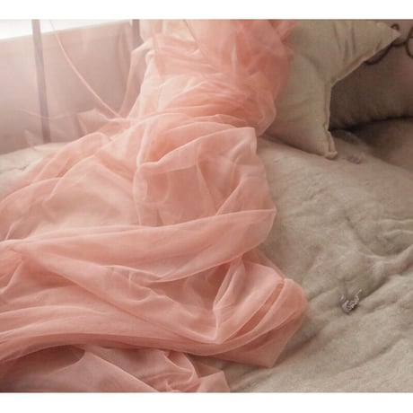 *en fil d'Indienne カーテン Tulle curtain dragee 120x300