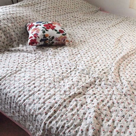 Le petit Lucas プチルカ single quilt 150x220 small flower