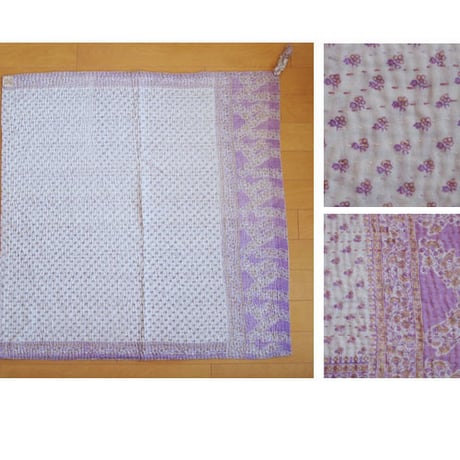 Jeanette farrier baby kantha ジャネットファリア ベビーカンタ purple