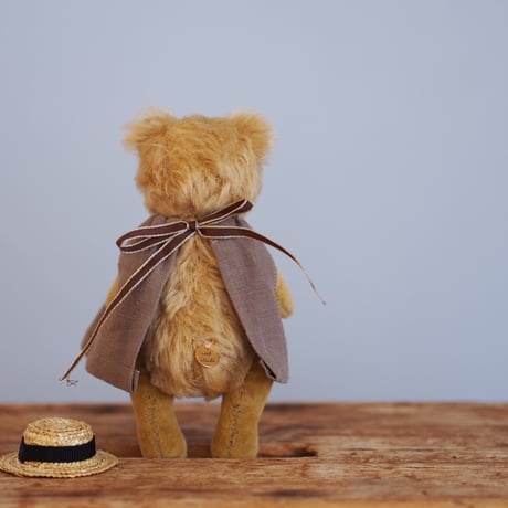 ciel étoilé  オリジナル teddybear with clothes mustard