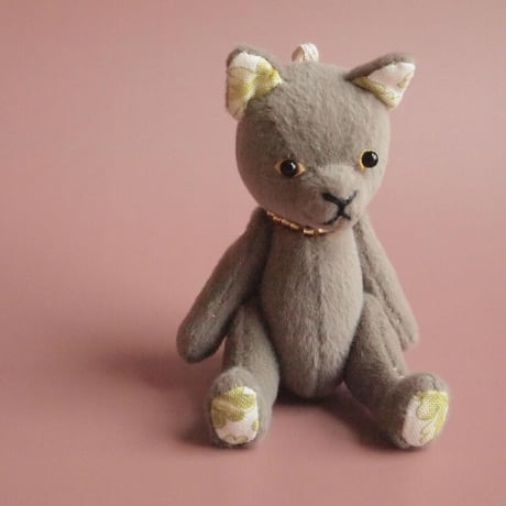 ciel étoilé  オリジナル キーホルダーF　cat　キーチェーン付