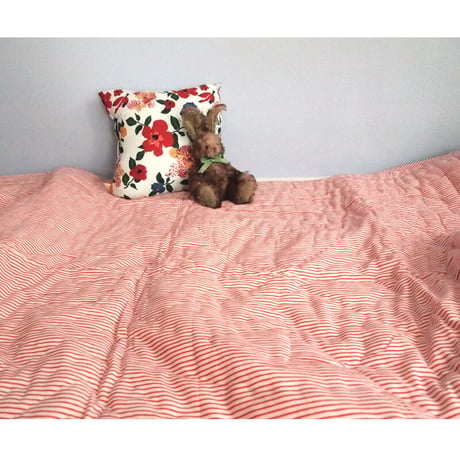 Le petit Lucas プチルカ baby quilt 105x140 brazilian flower