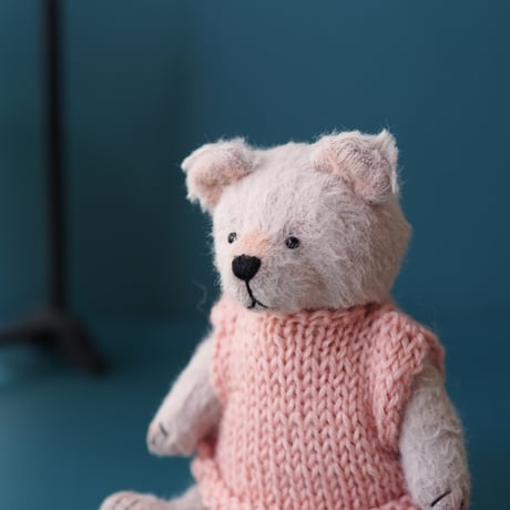 ciel étoilé  オリジナル teddybear with clothes pink
