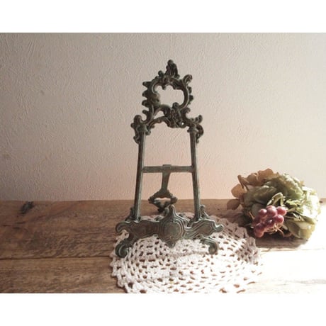 ブロカント Brass plate stands 真鍮プレートスタンド M