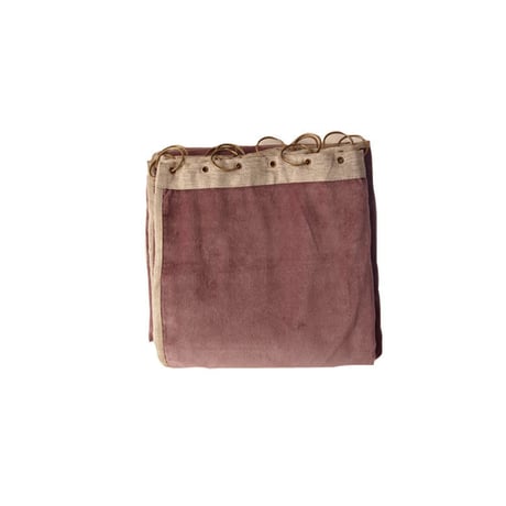 en fil d'Indienne カーテン Velour Lilac 130x280