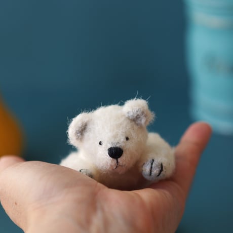 ciel étoilé  オリジナル mini pola bear with pear