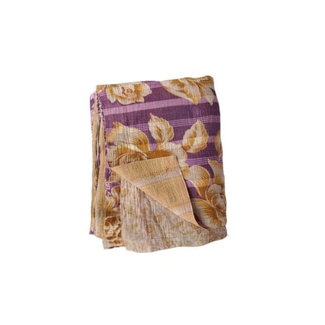 en fil d'Indienne マルチキルトカバー Antique Kantha C150x230