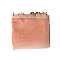 en fil d'Indienne カーテン Velour Powder130x280