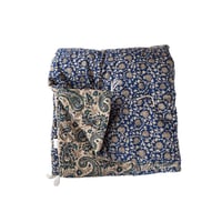 en fil d'Indienne カーテン Velour brown130x280 | AL