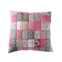 en fil d'Indienne オンフィルダンディエンヌ クッションカバー Pondichery Rose 65x65 【中材なし】