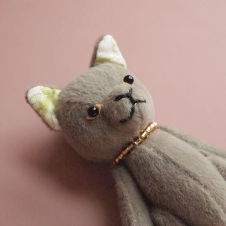 ciel étoilé  オリジナル キーホルダーF　cat　キーチェーン付