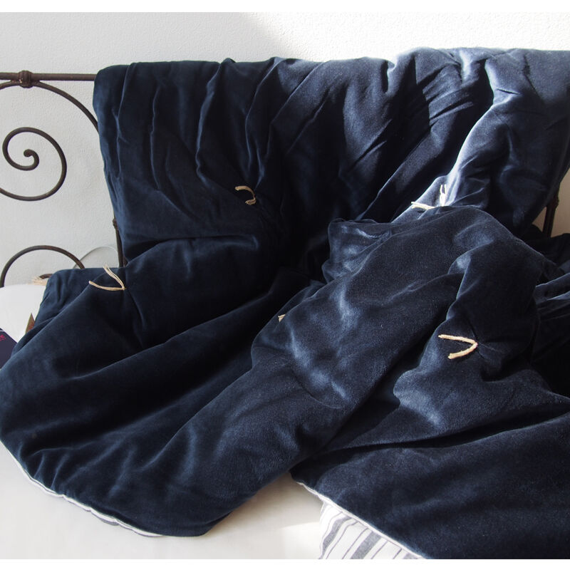 bagaille バガイユ キルトNAVY 100x190 | ALCHEMIST