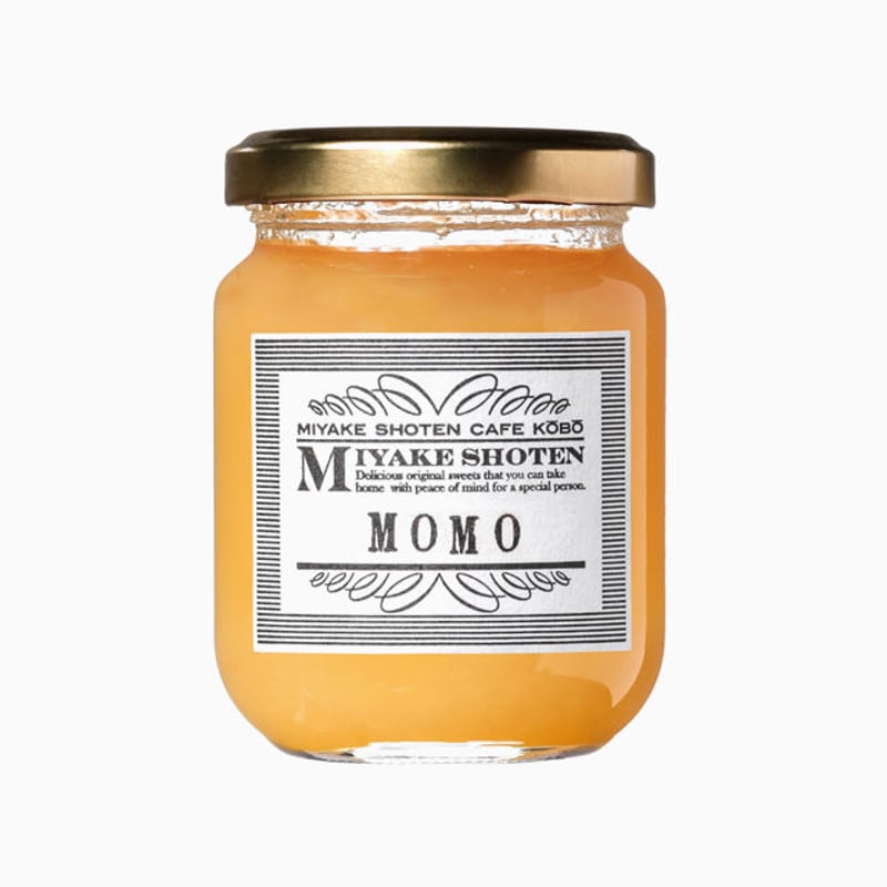 ジャム小 岡山産白桃 | 三宅商店カフェ工房｜オンラインショップ