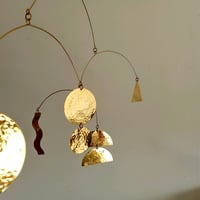 真鍮のモビール　マルチ