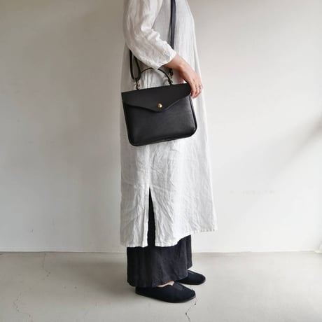 studio FAVORI　German hook handbag　スミクロ