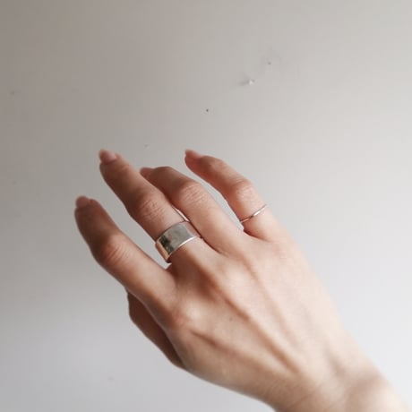 joie  ring  wide（silver950）j19rs