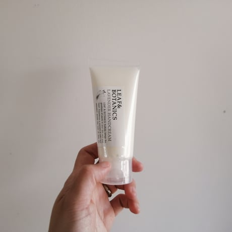 LEAF＆BOTANICS　ハンドクリーム　ラベンダー