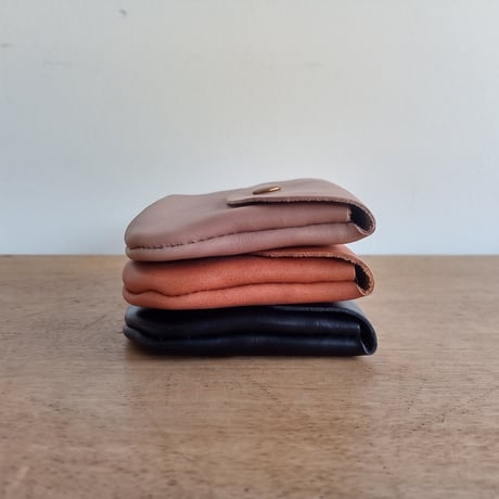 FAUCON　Leather Wallte　brown