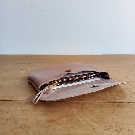 FAUCON　Leather Wallte　gray