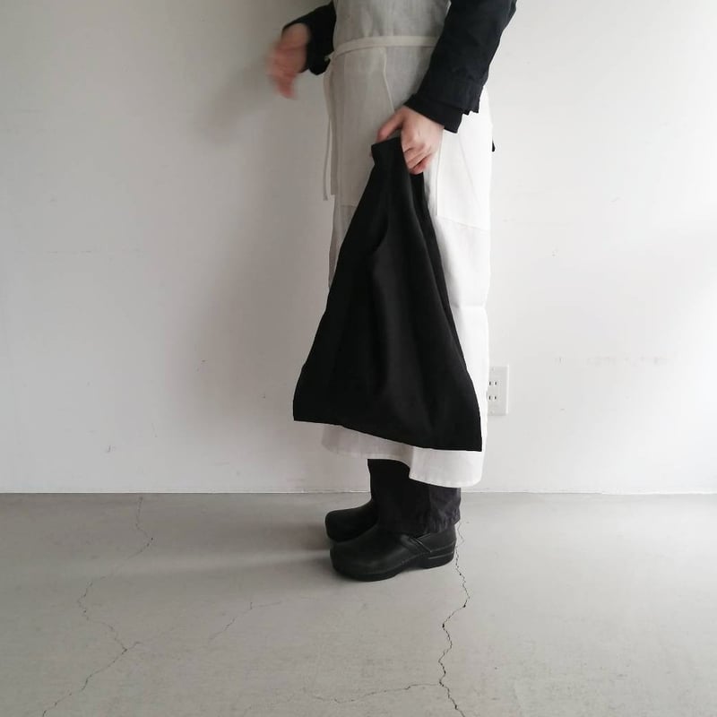 明日迄限定値下！エゴバス　かごバッグ（モノグラムリネンカバー） ebagos 【25AW 予約】2025年10月末～11月上旬頃入荷予定