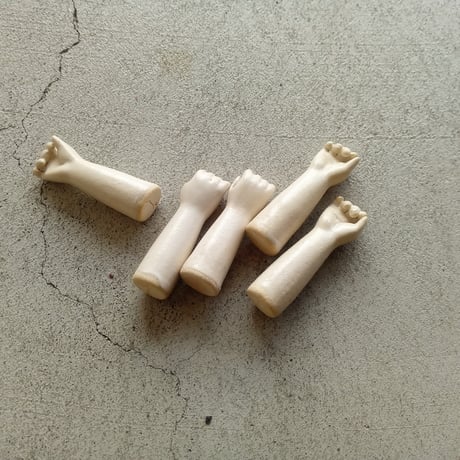 Ceramic Art Hand  Vase