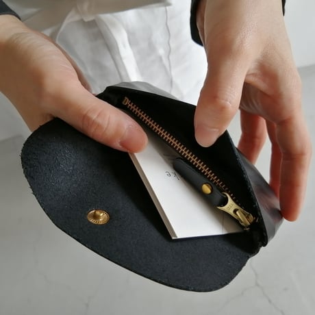 FAUCON　Leather Wallte　black