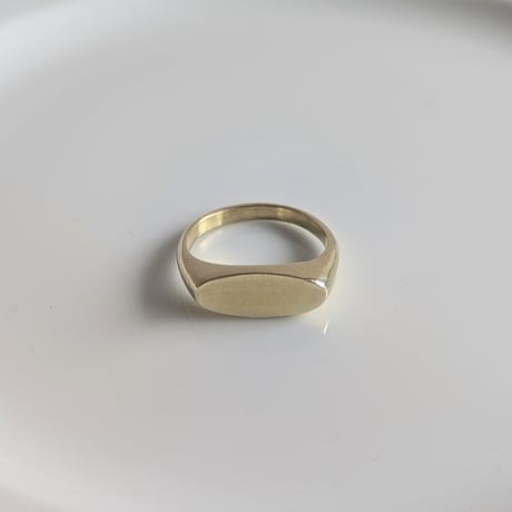 joie  ring oval no.1（brass）j51r