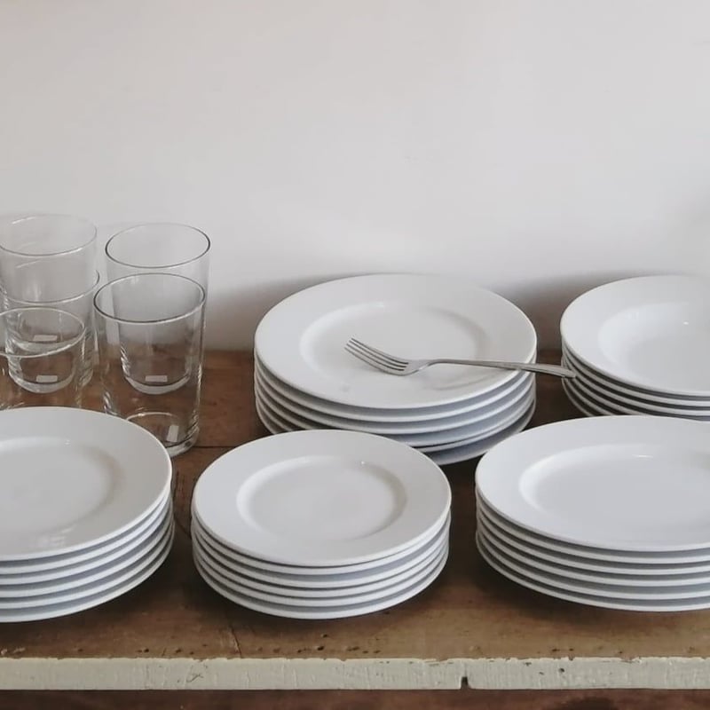 白磁のお皿 9プレート | mikke