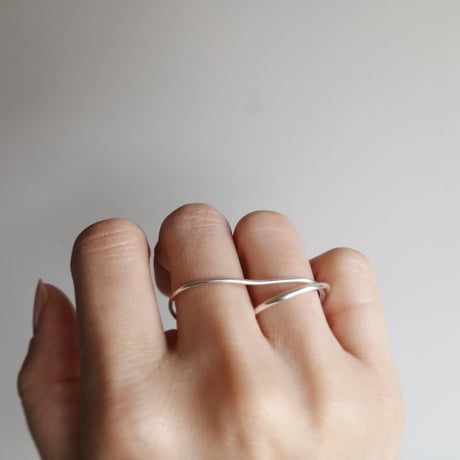 joie  ring  double（silver950）j17rss