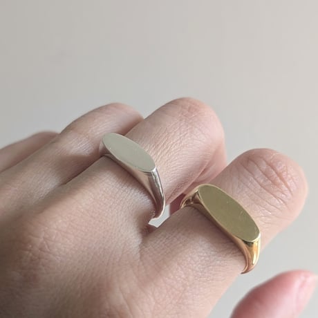 joie  ring oval no.1（brass）j51r