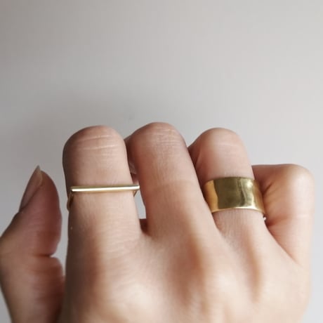 joie  ring  wide（brass）j19rg
