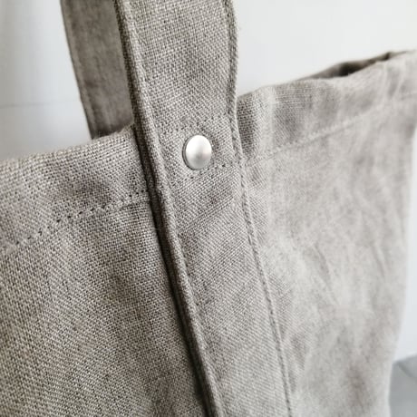 リネンのトートバッグ Natural