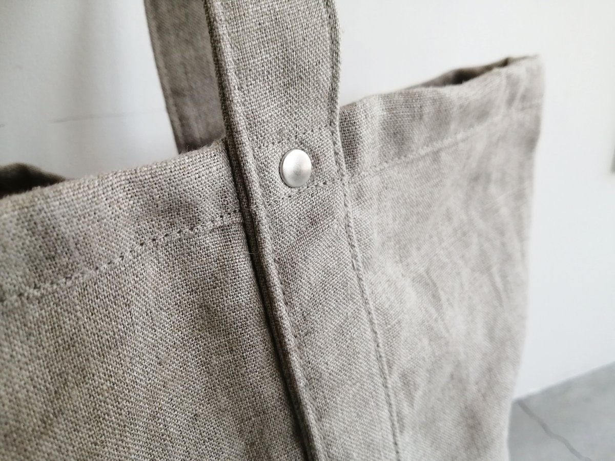 DNOT─linokekenaリネントート□Semi-order プレーンリネン トートバッグ｜トゥモローランド 公式通販