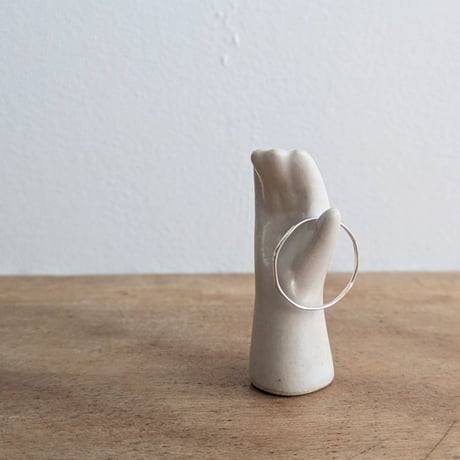 Ceramic Art Hand リングスタンド no.1