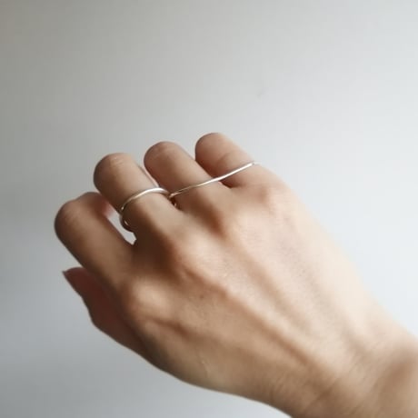 joie  ring  double（silver950）j17rss