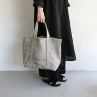 リネンのトートバッグ Natural