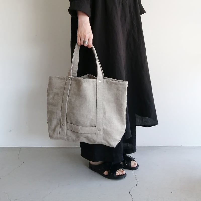 しのままezu（前リップル洋品店）リネントートバッグ しのままezu（前リップル洋品店）リネントートバッグ しのまま