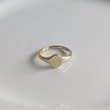 joie  ring oval no.2（brass）j52r