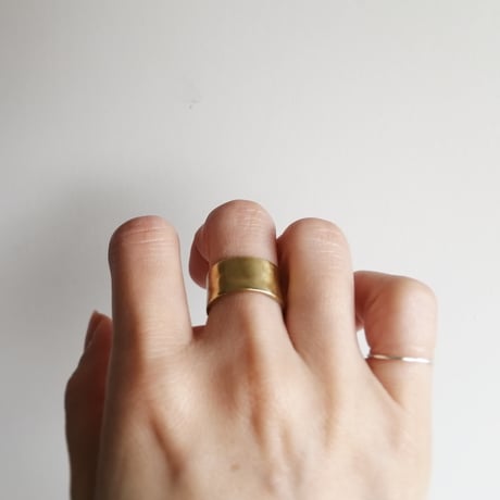 joie  ring  wide（brass）j19rg
