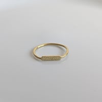 joie  ring  −  zarazara（brass）j41r