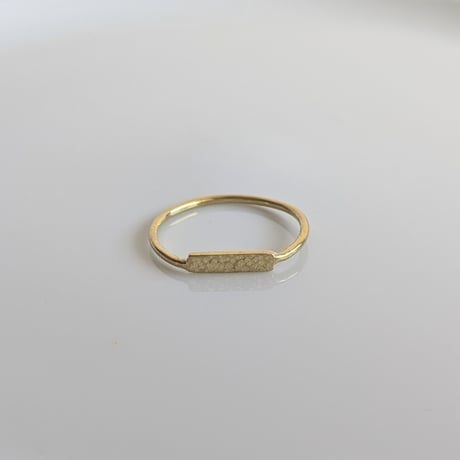 joie  ring  −  zarazara（brass）j41r